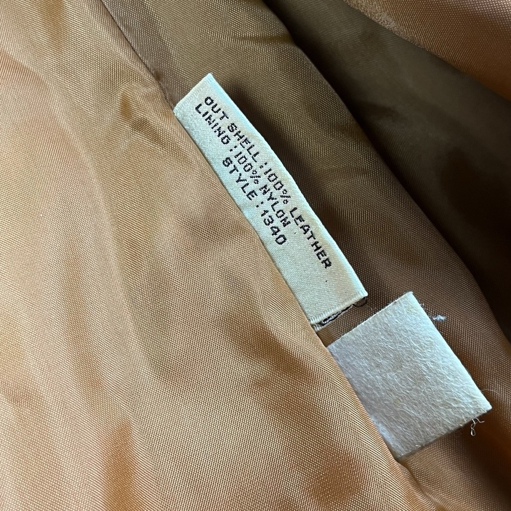 VTG Berman's Buckskin Suede Leather Fringe Jacket Western Boho Cowboy Mens 42 - Picture 6 of 13